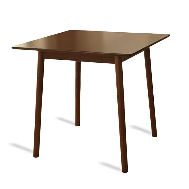 Mesa Frame Cuadrada Wood Walnut 70x70 cm 2