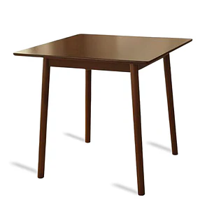 Mesa Frame Cuadrada Wood Walnut 60x60 cm