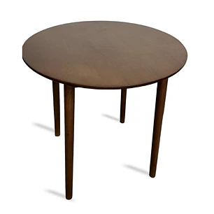 Mesa Frame Redonda Wood Walnut 80 cm