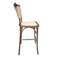 Taburete Sisal Madera Rattan Walnut 66 cm - Miniatura 2