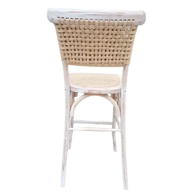 Taburete Sisal Madera Rattan Antique 66 cm 4