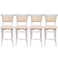 Pack 4 Taburetes Sisal Madera Rattan Antique 66 cm - Miniatura 1