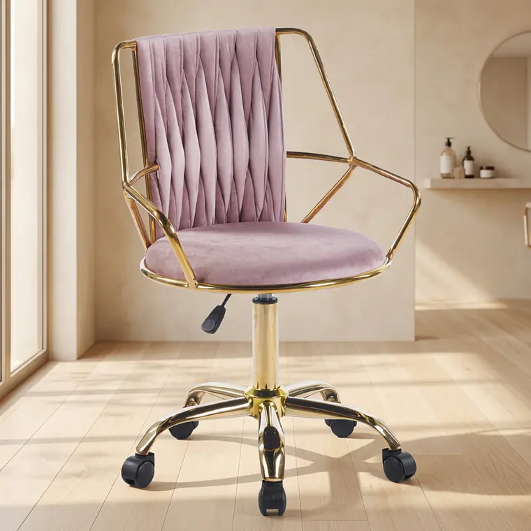 Silla de Oficina Escritorio Reyna Gold 1