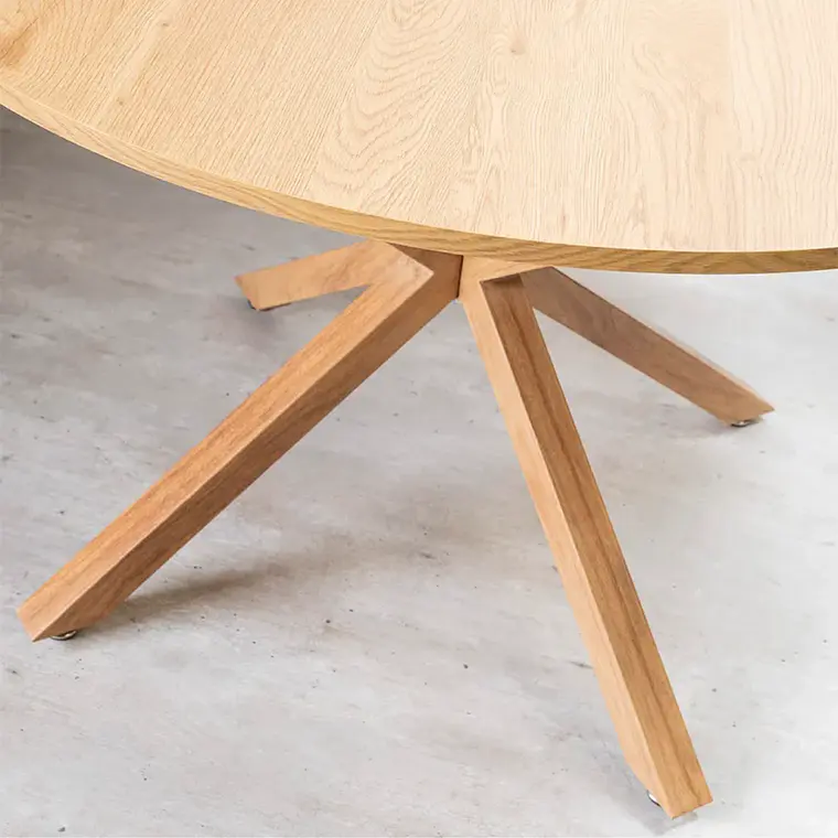 Mesa Terra Madera - Metal 120 cm 4
