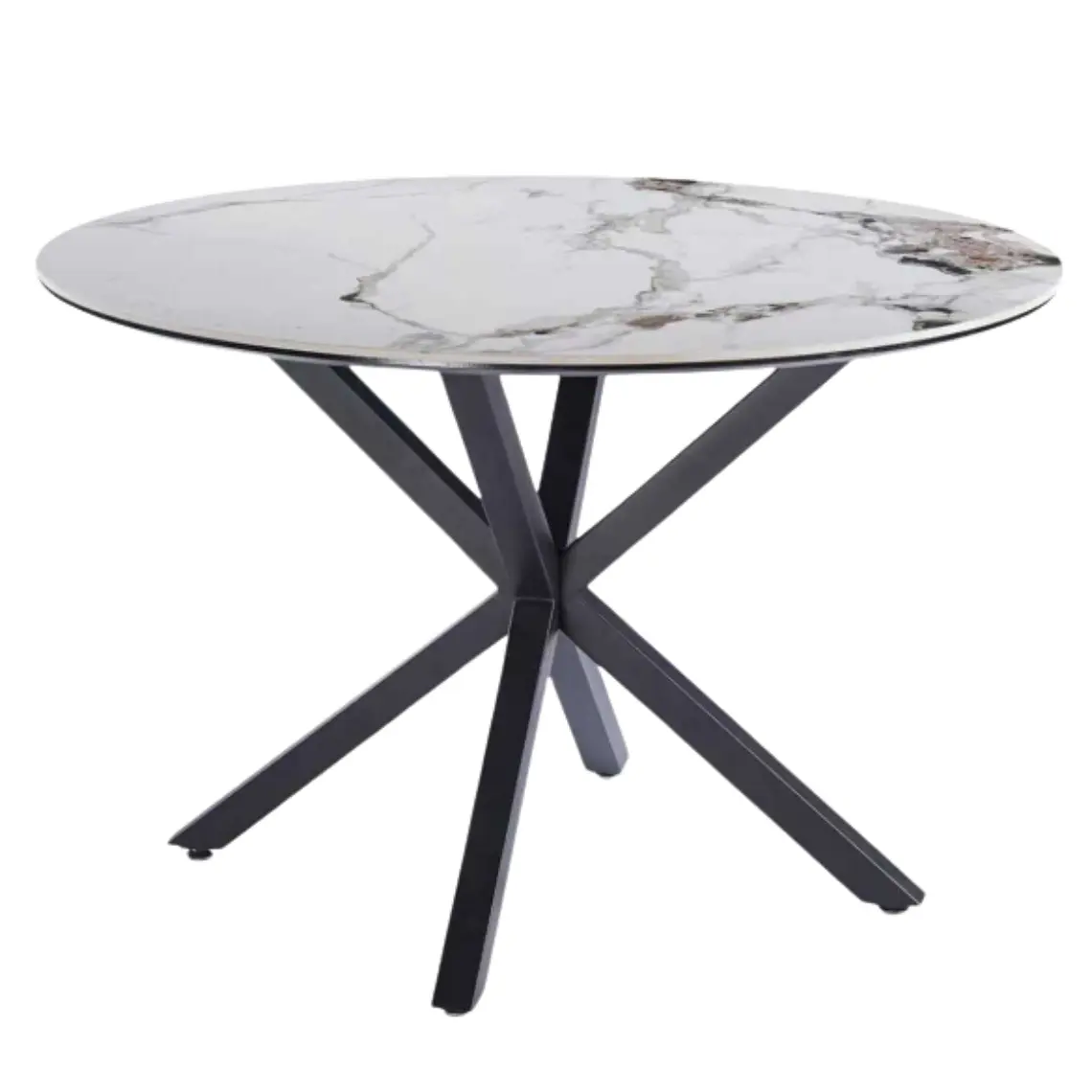 Mesa Asgard Mining Black redonda 100 cm 3