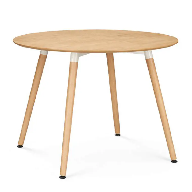 Mesa Redonda Eames Wood 120 cm - MDF 1