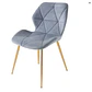 Silla Mariposa Rubik Gold Velvet - Miniatura 3