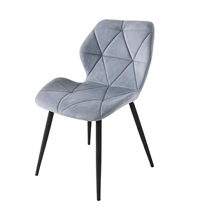 Silla Mariposa Rubik Black Velvet 