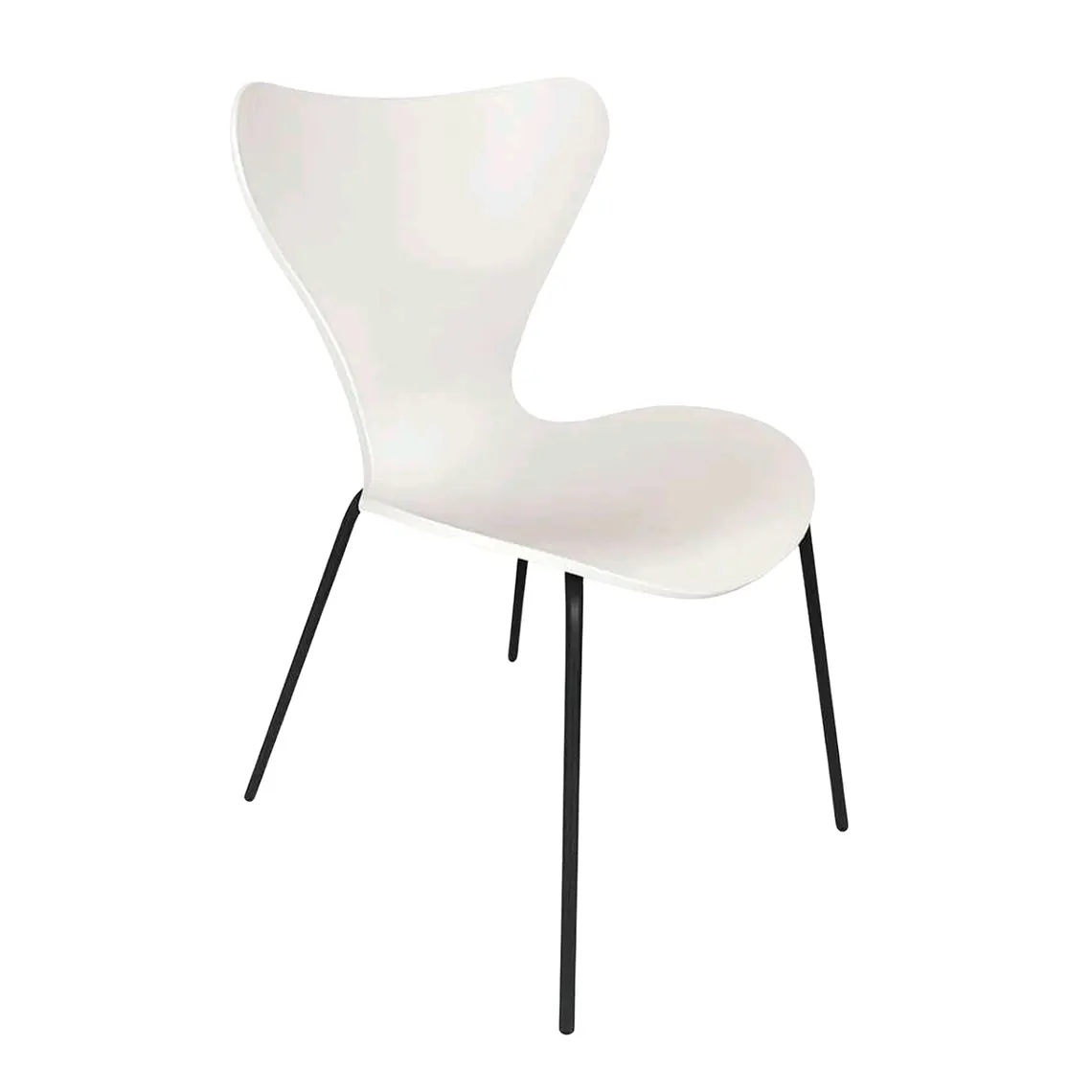 Silla Heart Black 1