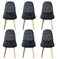 Pack 6 Sillas Buckle Velvet - Miniatura 3