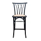 Taburete Piso Bar Alpes Madera Rattan 66 cm  - Miniatura 3