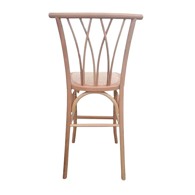 Taburete Piso Bar Alpes Madera Rattan 66 cm  6