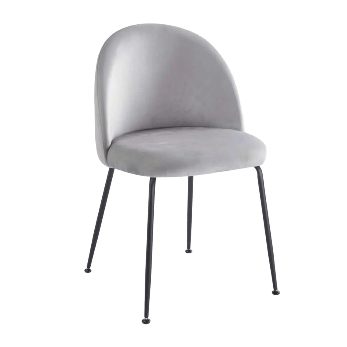 Silla Breda Black Velvet  1