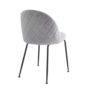 Silla Breda Black Velvet 