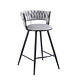 Taburete Piso Bar Queen Low Black  - Miniatura 1