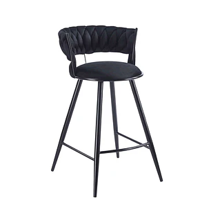Taburete Piso Bar Queen Low Black 