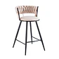 Taburete Piso Bar Queen Low Black  - Miniatura 4