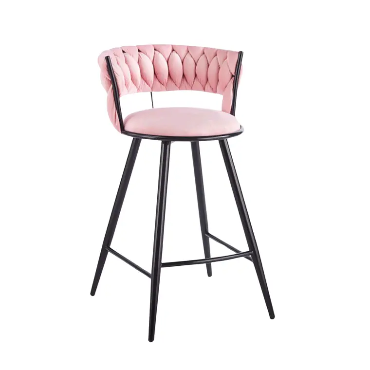 Taburete Piso Bar Queen Low Black  5