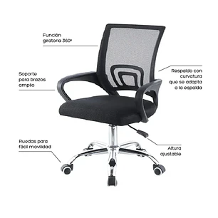 Silla de Oficina Escritorio Ergonómica