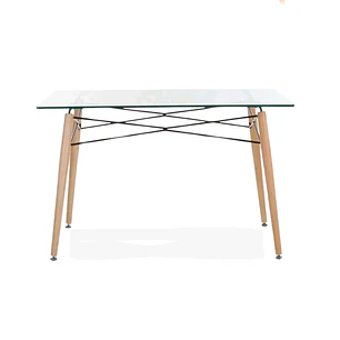 Mesa Yakarta rectangular vidrio 160x90 cm