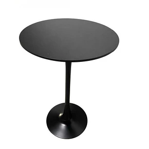 Mesa Tulip Bar Negra 60x105 cm