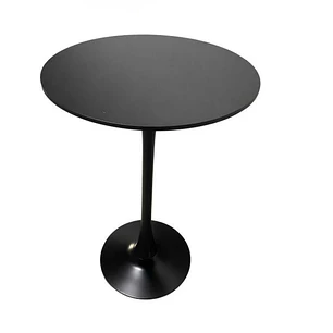 Mesa Tulip Bar Negra 70x105 cm