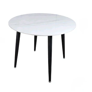 Mesa redonda Mármol Black 120 cm
