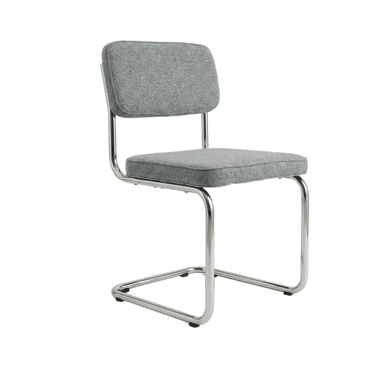 Silla Breuer Tela y Metal 1