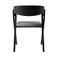 Silla Ares Acolchada - Madera y Tela - Miniatura 2
