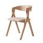 Silla Ares Acolchada - Madera y Tela - Miniatura 3