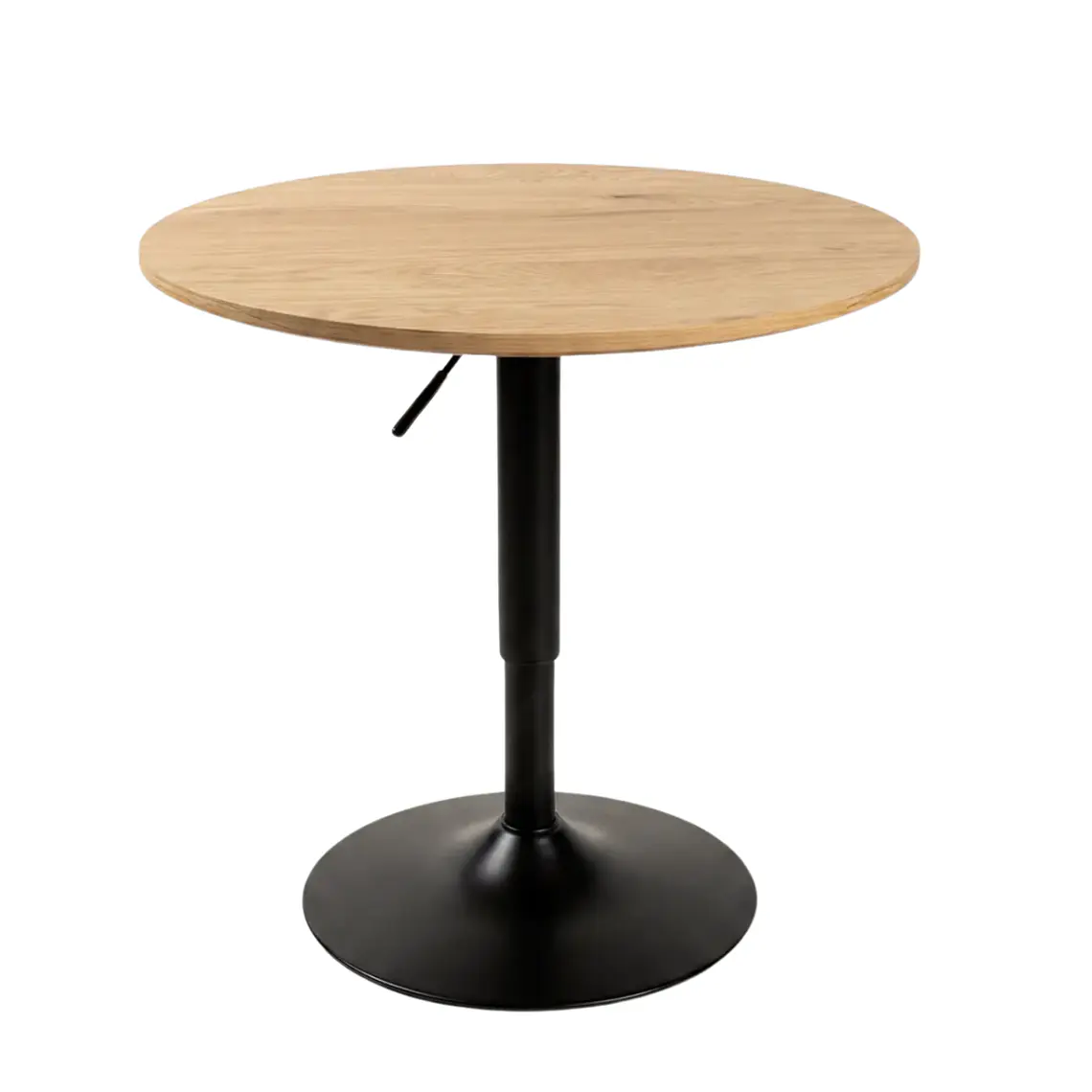 Mesa Bar Ajustable Coral Negra - MDF y Metal 3