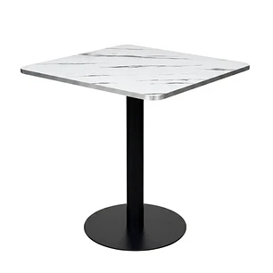 Mesa Bistro restaurant cafetería 70x70 cm - MDF y Metal