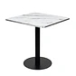 Mesa Bistro restaurant cafetería 70x70 cm - MDF y Metal - Miniatura 1