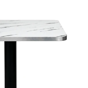 Mesa Bistro restaurant cafetería 70x70 cm - MDF y Metal