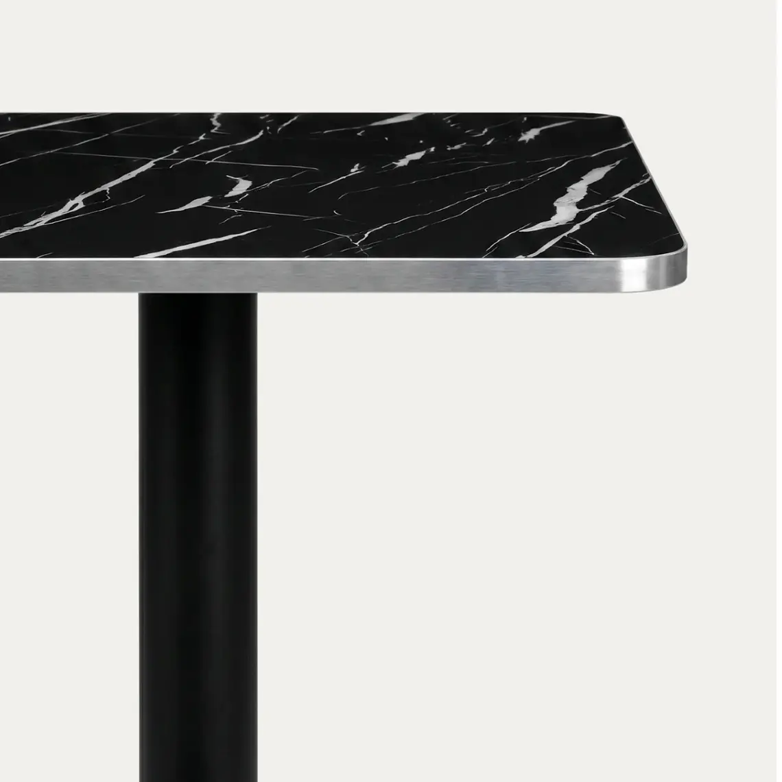 Mesa Bistro restaurant cafetería 70x70 cm - MDF y Metal 4