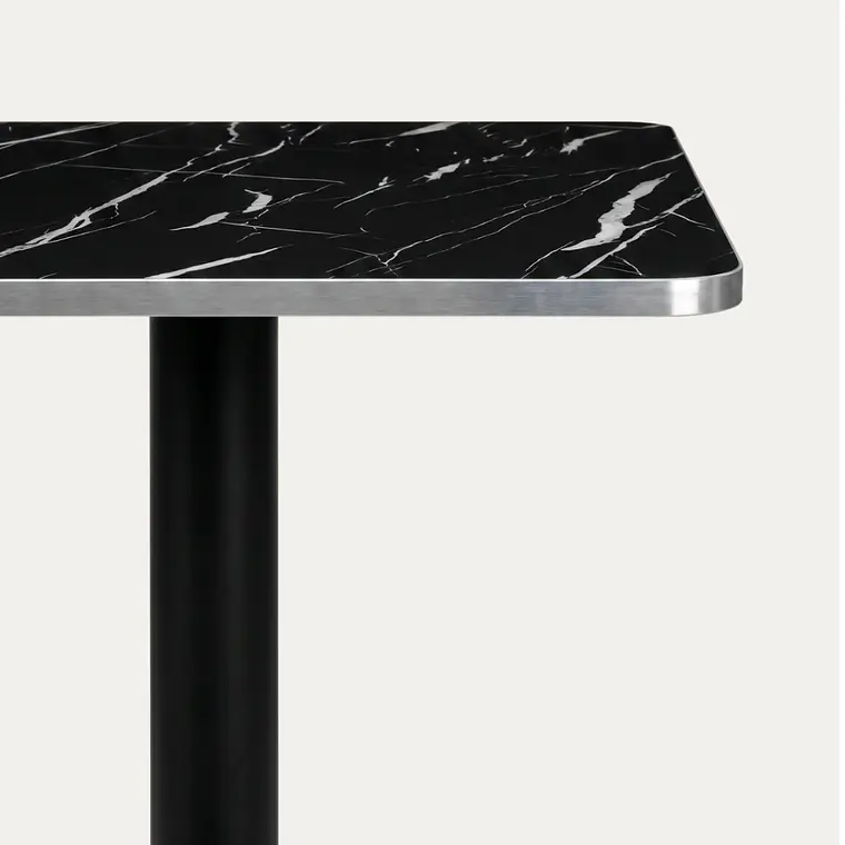 Mesa Bistro restaurant cafetería 70x70 cm - MDF y Metal 4