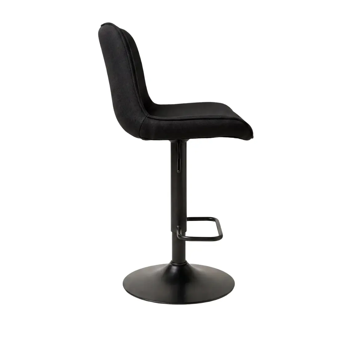 Taburete Piso Bar Eros Black - Regulable 4