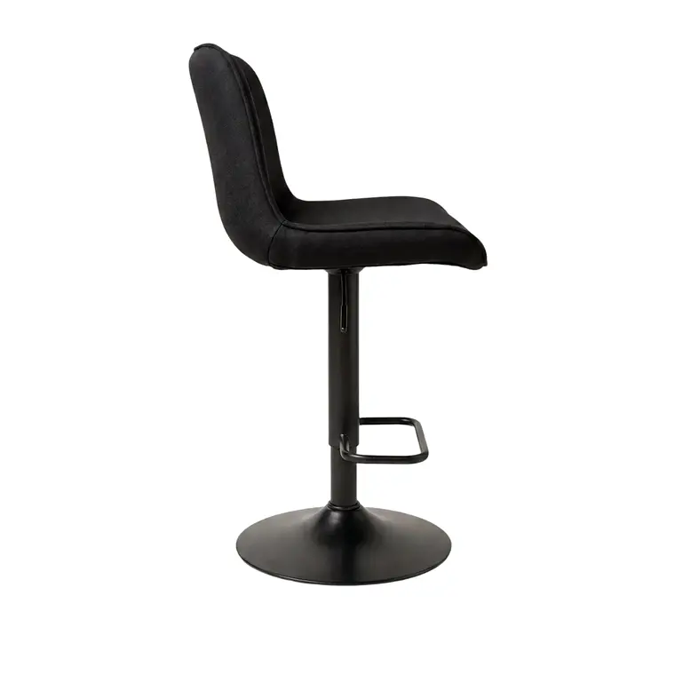 Taburete Piso Bar Eros Black - Regulable 4