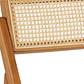 Silla Chandan Plegable - Madera y Rattan Natural - Miniatura 2