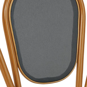 Silla Artemis Parisina Rattan - Gris Oscuro