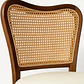 Silla Boho Chic con Respaldo Trenzado y Asiento acolchado  - Miniatura 2