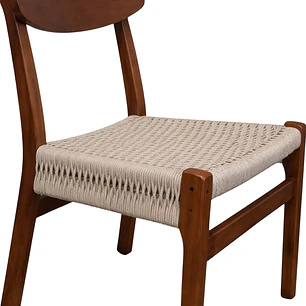 Silla Kai resistente - Madera Natural