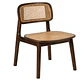 Silla Kratos - Madera y Rattan - Miniatura 1