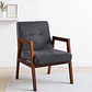 Sillón Harlow Velvet - Gris Oscuro  - Miniatura 1