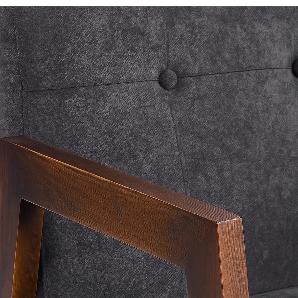 Sillón Harlow Velvet - Gris Oscuro  3
