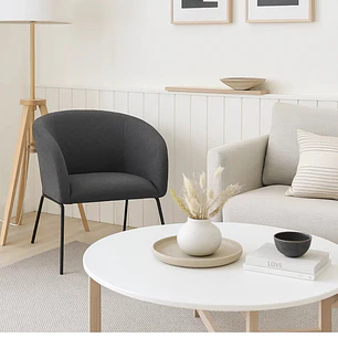 Sillón Marley Velvet - Gris