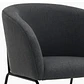 Sillón Marley Velvet - Gris - Miniatura 3