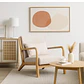 Sillón Lounge Kazel - Tela y Madera  - Miniatura 2