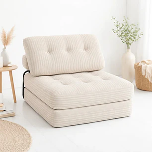 Sillón Plegable Tyra - Beige 