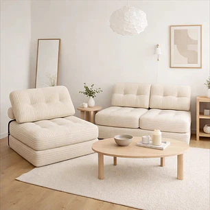 Sillón Plegable Tyra - Beige 